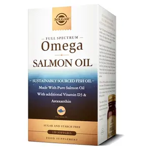 SOLGAR Full spectrum omega salmon oil 120 tobolek