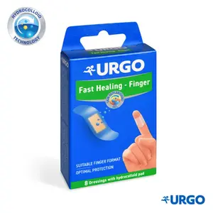URGO FAST Healing finger hydrokoloidní náplast 8 ks