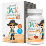 IMUNIT Laktobacily Jack Laktobacilák + vitamín D3 36 tablet
