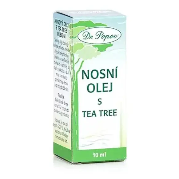 DR. POPOV Nosní olej s Tea Tree 10 ml
