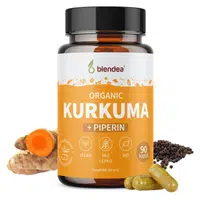 BLENDEA Kurkuma + Pipperin BIO 90 kapslí