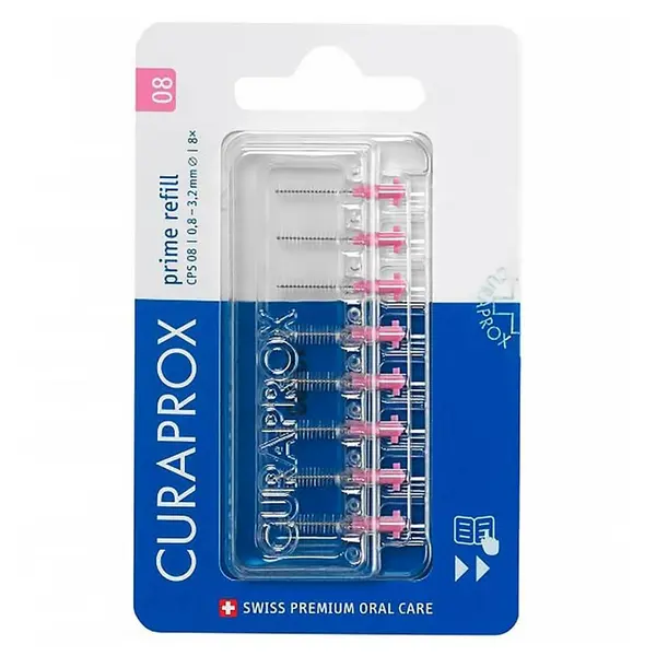 CURAPROX CPS 08 prime refill mezizubní kartáček 8 ks