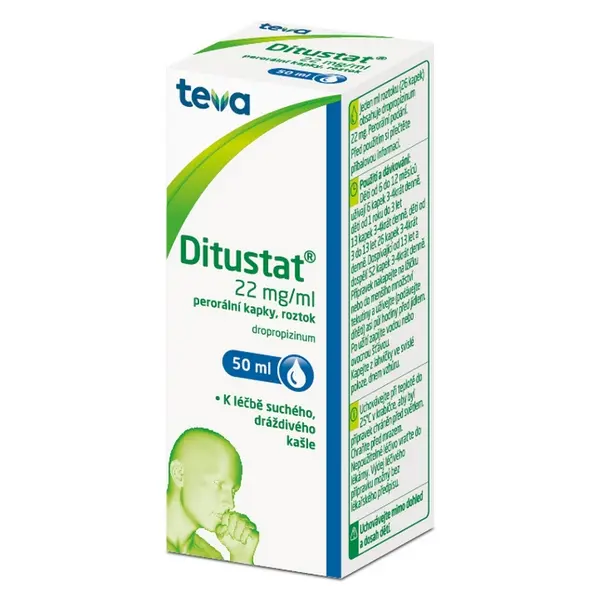 DITUSTAT  Kapky, roztok 50 ml