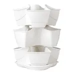 Květináč na bylinky COUBI HERBAL bílý 29,5x29,5x38cm