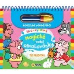 Čti a vybarvuj - Tři prasátka - magické vodní omalovánky