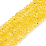 Transparent Glass Beads Strands