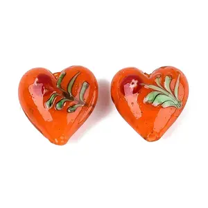 Handmade Bumpy Millefiori Glass Lampwork Beads