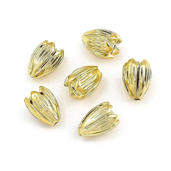 UV Electroplated Synthetic Coral Beads