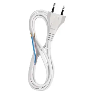 Flexo šňůra PVC 2x0,75mm 2m bílá EMOS S15272