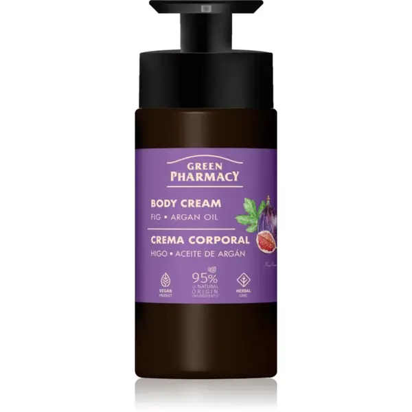 Green Pharmacy Fig & Argan Oil tělový krém 739 ml