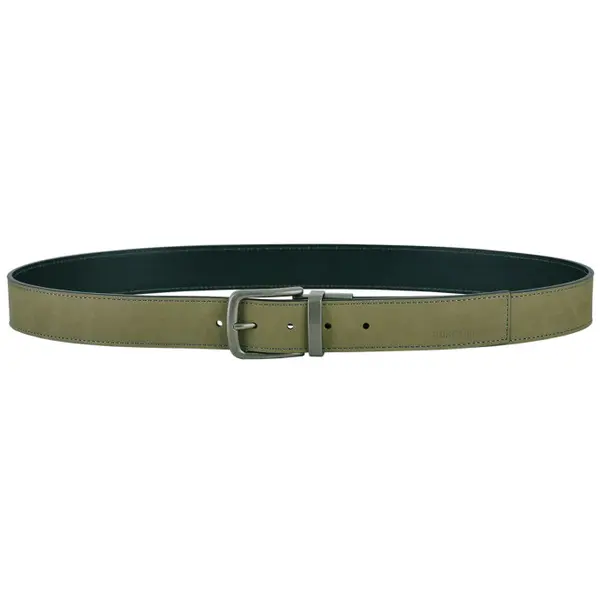 Bushman Pánský a dámský kožený opasek Reversible, khaki 110