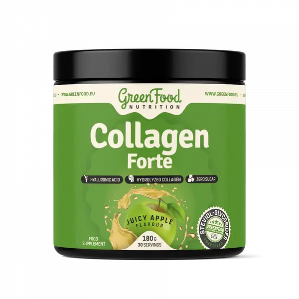 GREENFOOD NUTRITION Collagen Forte juicy apple 180 g