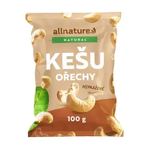 ALLNATURE Kešu jádra 100 g