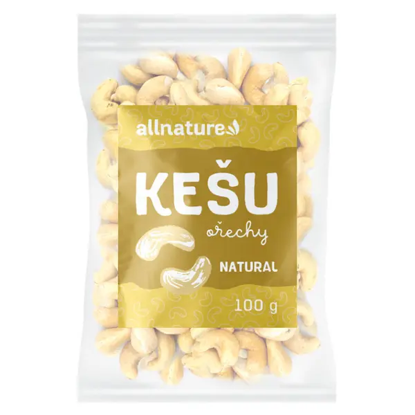 ALLNATURE Kešu jádra 100 g