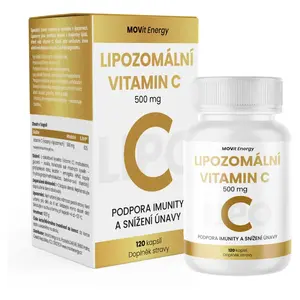 MOVIT ENERGY Lipozomální vitamin C 500 mg 120 kapslí