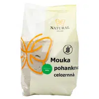 NATURAL JIHLAVA Mouka pohanková celozrnná bez lepku natural 400 g