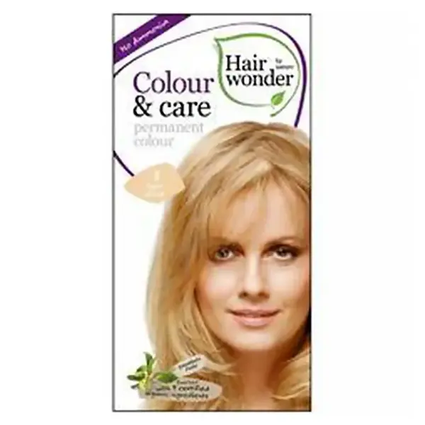 HAIRWONDER Dlouhotrvající barva na vlasy 8 Světlá blond BIO 100 ml