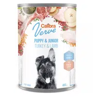 CALIBRA Verve Puppy&Junior Turkey&Lamb konzerva pro štěňata 400 g