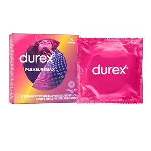 DUREX Pleasuremax kondomy 3 ks