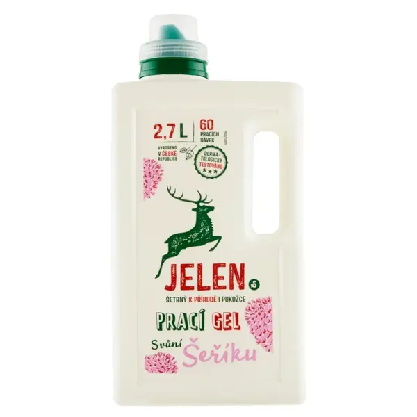 JELEN Prací gel s vůní šeříku 2,7 l