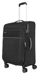 Střední textilní kufr na kolečkách Travelite Miigo 4w M Black