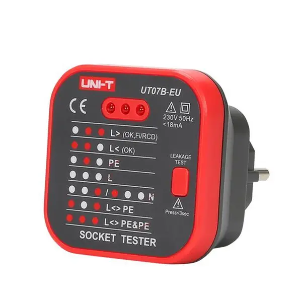 Tester zásuvek UNI-T UT07B-EU