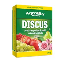 Přípravek proti strupovitosti, padlí a skvrnitosti AGROBIO Discus 3x2g