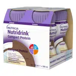 NUTRIDRINK Compact protein příchuť chladivého kokosu 4 x 125 ml
