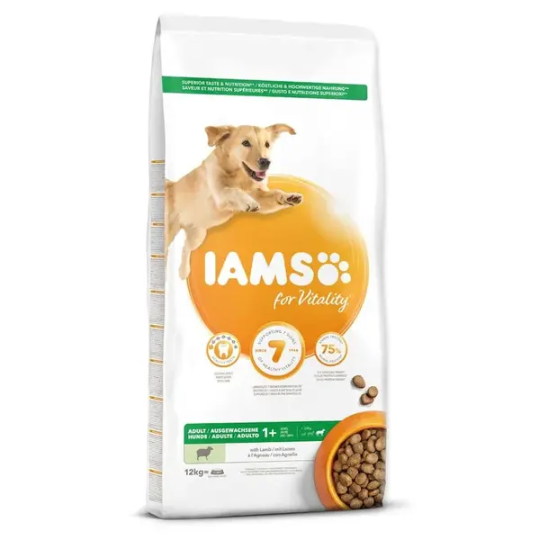 IAMS Dog Adult Large Lamb granule pro psy 12 kg