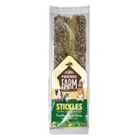 SUPREME Tiny Friends Farm Stickles seno a bylinky tyčinky 2 kusy 100 g