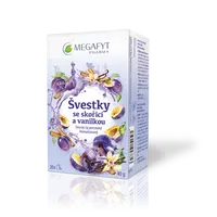 MEGAFYT Švestky se skořicí a vanilkou 20 sáčků
