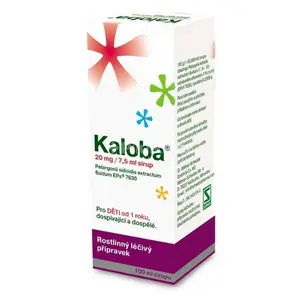 KALOBA Sirup 20 mg / 7,5 ml 100 ml