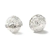 Brass Rhinestone Beads