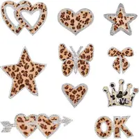 Crystal Rhinestone Hotfix Rhinestone Iron on Cloth Patches