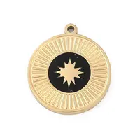 304 Stainless Steel Enamel Pendants