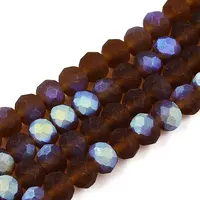 Transparent Glass Beads Strands