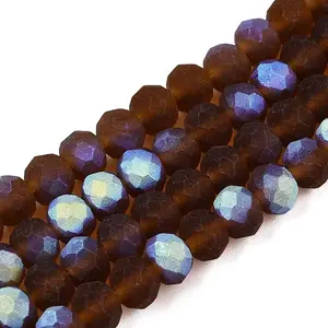 Transparent Glass Beads Strands