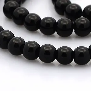Round Glass Beads Strands