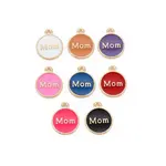 Mother's Day Alloy Enamel Charms