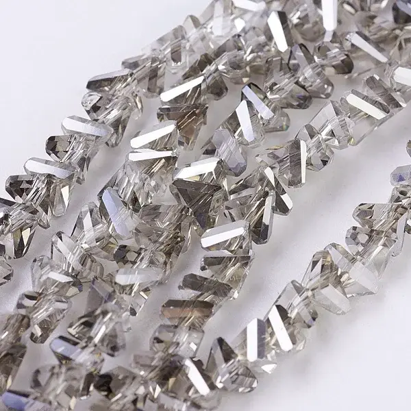 Electroplate Glass Beads Strands