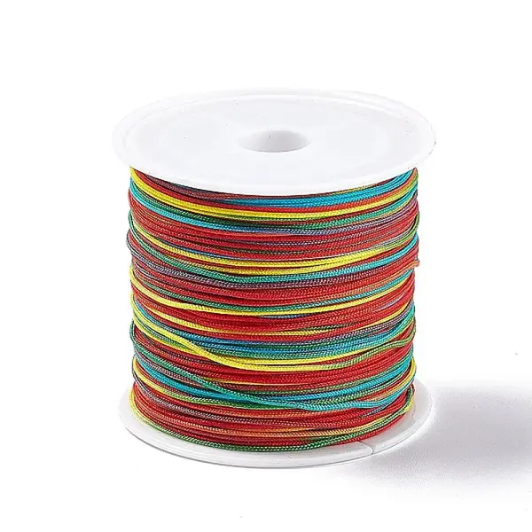 50M Segment Dyed Nylon Chinese Knotting Cord