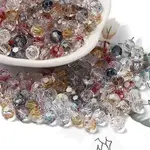Transparent Colours Glass Round Beads