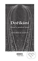 Doříkání - Ondřej Kašina - kniha z kategorie Poezie