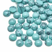 Synthetic Turquoise Cabochons