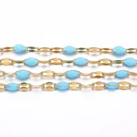 Ion Plating(IP) 304 Stainless Steel Link Chains