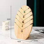 Wood Necklace Display Stands