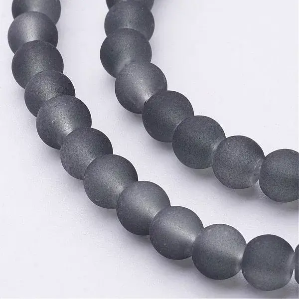 Transparent Glass Bead Strands