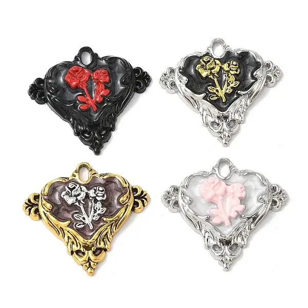 Alloy Enamel Pendants