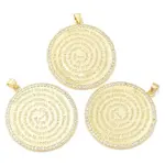 Brass with Cubic Zirconia Pendants