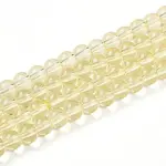 Baking Paint Transparent Glass Beads